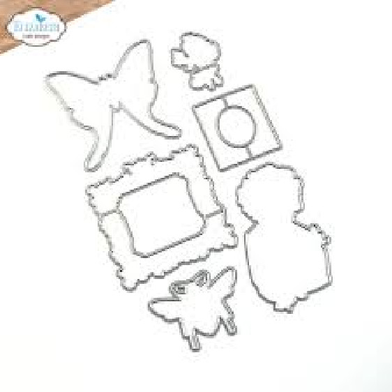 Elizabeth Craft Designs Metal Cutting Dies – ENGLISH COUNTRYSIDE 1