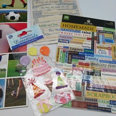 Lot of 4 Sticker Packages Soccer Inspirational Birthday & More