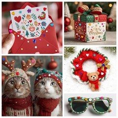 Self Adhesive Rhinestone Gem Stickers Acrylic Crystal Craft Decor Kit 2774PCS
