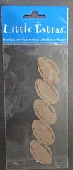 Little Extras Quality Laser Cuts of Footballs