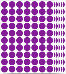 1400 PCS Yellow Circle Dot Stickers 3/4″ round Color Coding Label Stickers (Yell