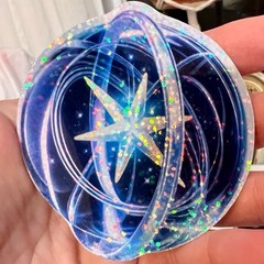 Katseye Cat Eye Holographic Sticker kPop Prism Glitter Decal memorabilia