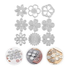 2 Pcs Metal Cutting Dies for Scrapbooking Embossing Template Cards