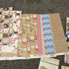Anna Griffin Best In Show Collection 3D Stickers Embellishments & 24 12×12 Paper