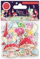 Craft Consortium Chipboard Ephemera 30/Pkg-Fairy Wishes