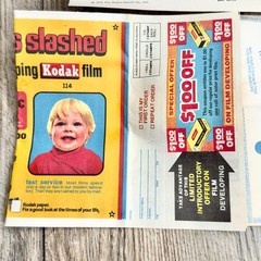 Kodak Film Envelope Blair Advertising Mail Away Junk Journal Crafts Ephemera Lot