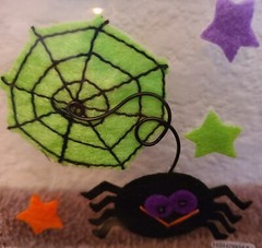 4 Packs Felt Stickers 4 Crafts, School, Parties Ghost, Spider – Halloween #65