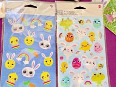 729 Autocollants Mixed Easter Stickers American Greetings ~ Lot 15 Packs NEW