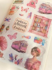 6.5″ x 9″ Scrapbook & Paper Crafting Stickers – 2 Bks- 24 Pgs/Book