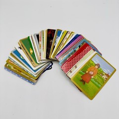 100 Single Swap Playing Cards Ephemera Junk Journal Mix lot