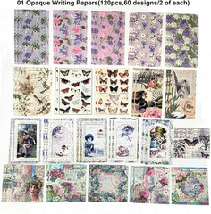 200PCS Vintage Scrapbooking Supplies Pack, Aesthetic Scrapbook Sticker Paper Art