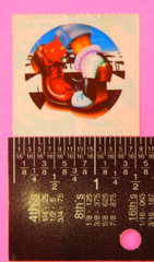 Vintage Lisa Frank Dancing Shoes Checked Floor Sticker