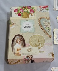 Original Anna Griffin AG904 «WEDDING CARD TOPPERS» 132-Pc Sentiments Card-Layers