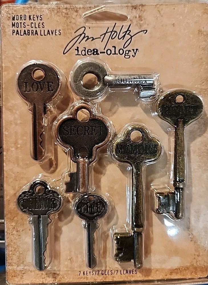 Tim Holtz Idea-ology Word Keys TH92680