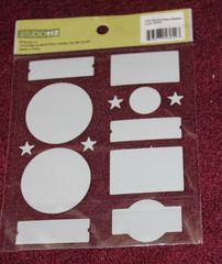 Studio 112 Dome Stickers – USA Button