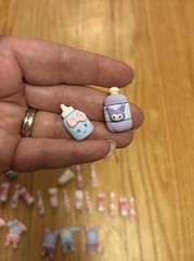 Lot Miniature Craft Junk Journal Embellishments Charms Sanrio Melody Cinnamaroll