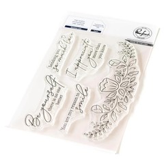 PINK FRESH – CLEAR ACRYLIC STAMPS – SENDING LOVE