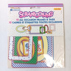 Lot of 2 1999 Memories Forever Frames And Tags Pastel & All Occasion