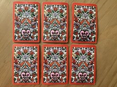 Vintage Valentine Handcrafted Altered Playing Cards Junk Journal Scrapbooking