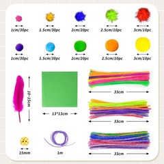kortes Jumbo Art and Craft Supplies for Kids, Toddler DIY Craft Art Supply Se…