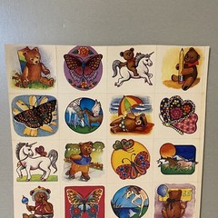 Vintage 1984 Institutional Financing Services Stickers – 3 Sheets