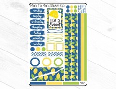 5053~~Lemons Journaling Kit Planner Stickers.