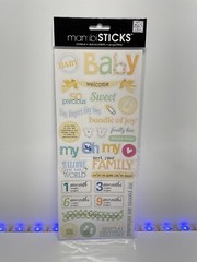Lot Of 7 Sheets Of Stickers Blue’s Clues Baby Shower Grandma Grandpa Stickers