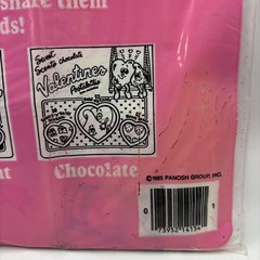 New Sealed Vintage 80’s Scratch ‘n’ Sniff Peppermint Stickers Valentines