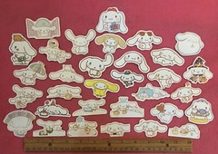 LOT OF 10 pcs Sanrio CINNAMOROLL puppy Cartoon Stickers hello kitty brand