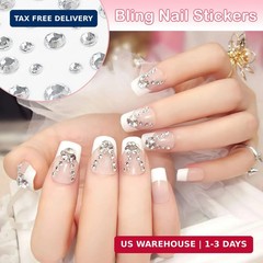 Clear Rhinestones Stickers, 2100pcs Self Adhesive Rhinestones for Face, Bling Je