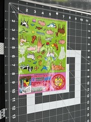 Okee Dokee Reusable Stickers Plus Activity Board Canada Pack 3 on Board