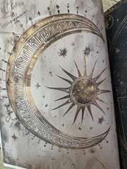 Romantic Universe Moon Stars Witchy Scrapbook Journal Paper Book Pet Stickers