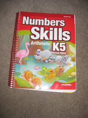 Abeka NumbersSkills K5 Teacher Key Kindergarten Arithmetic Math Homeschool 2nd