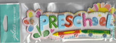 NEW! Jolee’s PRESCHOOL theme Super Thick 3-D sticker 99784 Fast Fair ship! WOW!