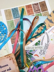 Junk Journal Mixed Media Collage Art Ephemera Lot Scrapbook Supplies 75+ Pieces