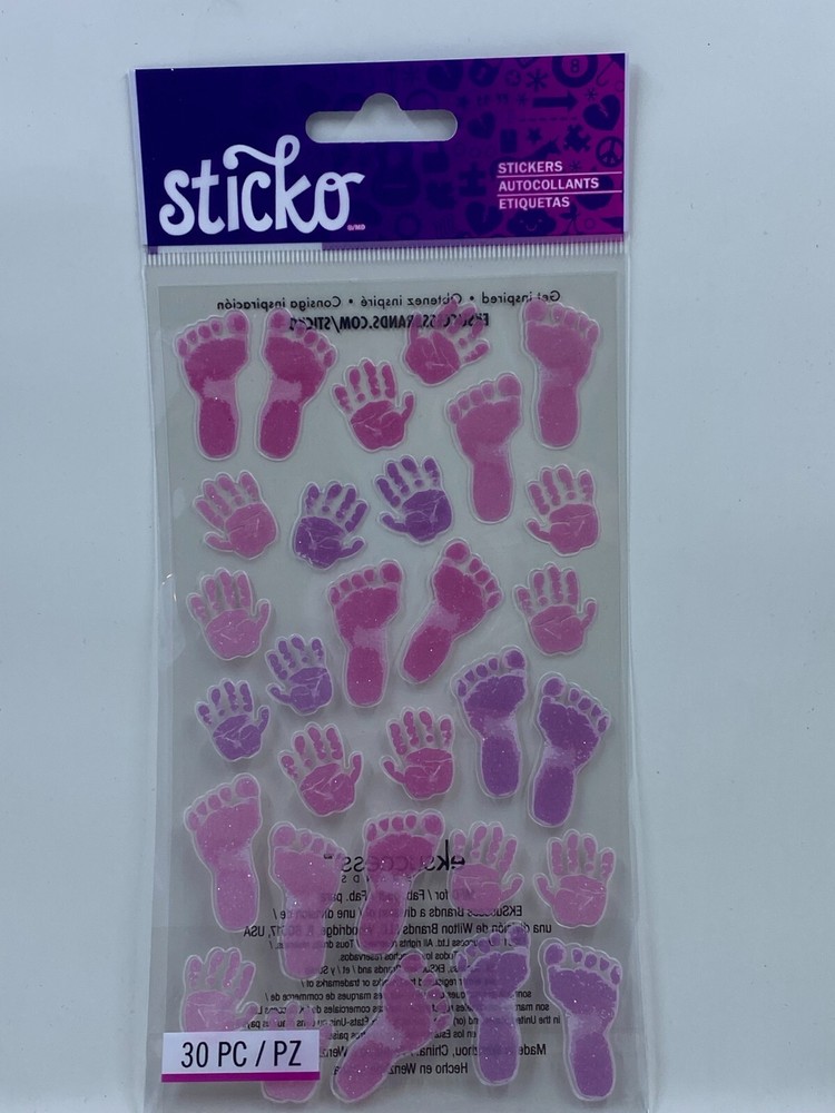 Sticko YOU PICK Retired Scrapbook Stickers 1 Sheet New Pack