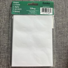 NEW Mickey Mouse Head Disney Scratch Off Stickers! 180 Count Eureka