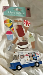 Jolee’s Boutique ICE CREAM, FOOD TRUCK Scrapbook Sticker Pack
