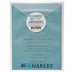 49 & Market 6×8 Collage Sheets – Color Swatch: Ocean, CSO41312