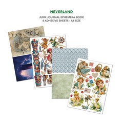 Hello Beautiful Junk Journal Scrapbooking Cards A4 Neverland Scrap