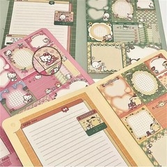 📓 KAWAII STATIONERY NOTEBOOK SET HELLO KITTY MY MELODY KUROMI Cinnamoroll 📓