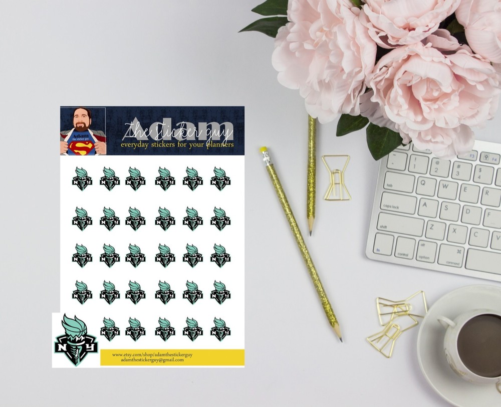 New York Liberty Planner Stickers