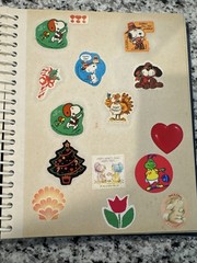 Vintage 1980s Sticker Book Album Lisa Frank Gremlins Scratch N Sniff And More