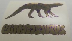 VINTAGE 80s 90s INTRODUCT DINOSAUR STICKERS GOLDEN DISCONTINUED RARE