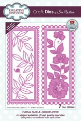Creative Expressions – METAL DIE – FLORAL PANELS COLLECTION – MOONFLOWER