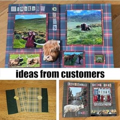 Plaid Tartan Flannel 12×12 Scrapbook Paper Pad 36 Sheets Double Sided Cardstock