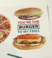Horizon Group USA Stickers Pizza Burger Taco Soda Pop Donut 69997 Unused 2016