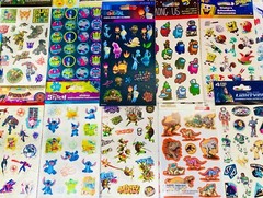 400+ Stickers | Cartoon Disney Pixar Marvel Characters TV movies Video Gaming