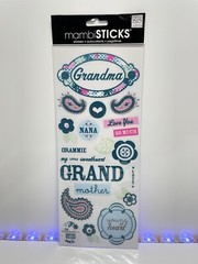 Lot Of 7 Sheets Of Stickers Blue’s Clues Baby Shower Grandma Grandpa Stickers