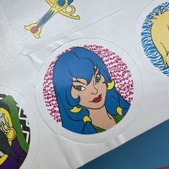 Vintage 90s Pizza Hut Promotional Pirates of Dark Water Sticker Sheet 1992